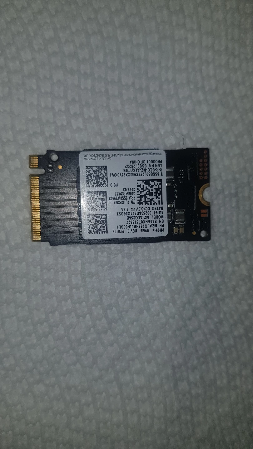Samsung PM991a 256GB M.2 NVMe SSD - photo 2