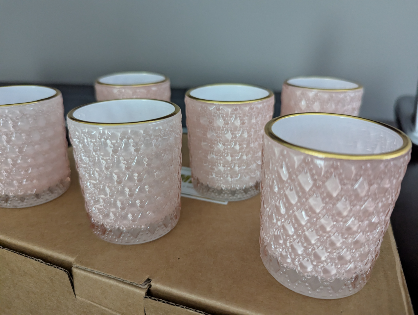 Wedding Tea light holders, set of 24