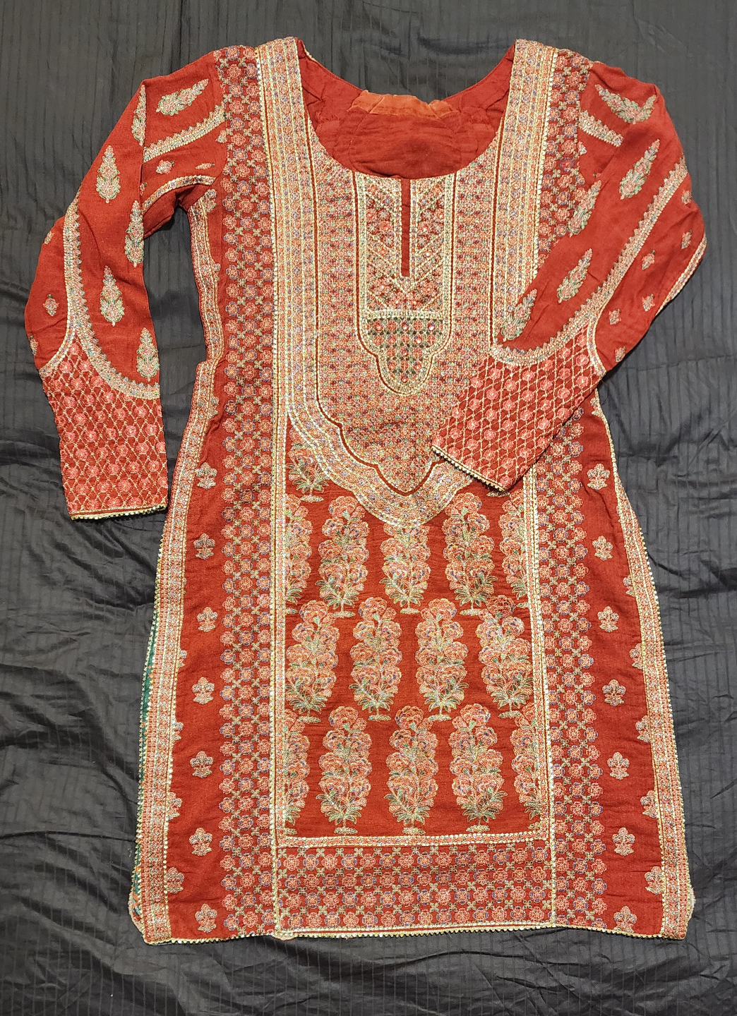 Hussain Rahar Wide Trouser & Shirt Suit