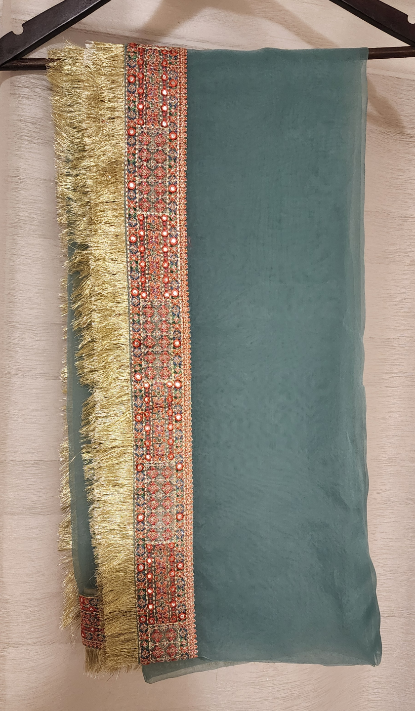 Hussain Rahar Wide Trouser & Shirt Suit - photo 4