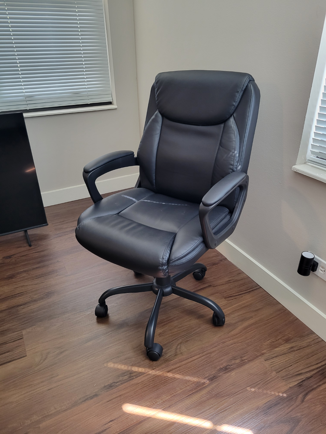 Executive Office Chair  Black, Adjustable - photo 2