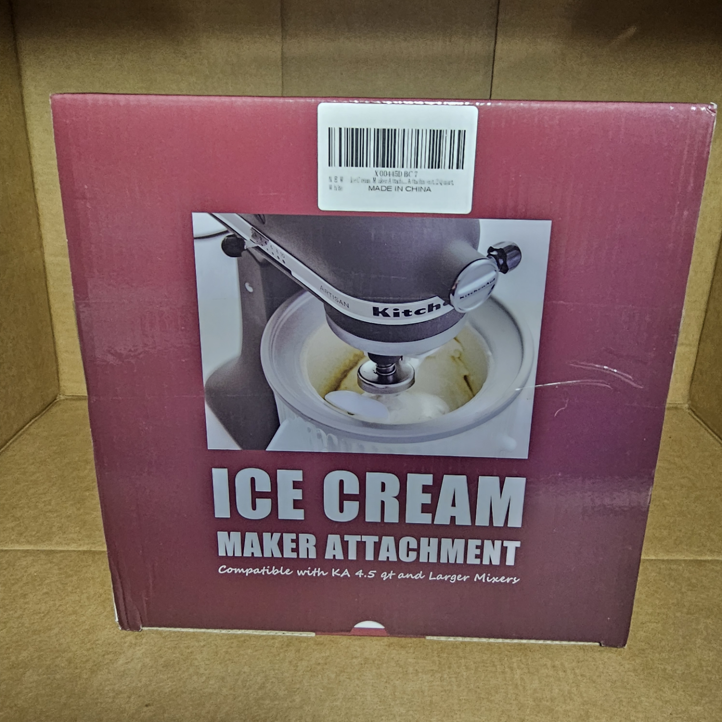 KitchenAid Ice Cream Maker Attachment - 2 Quart