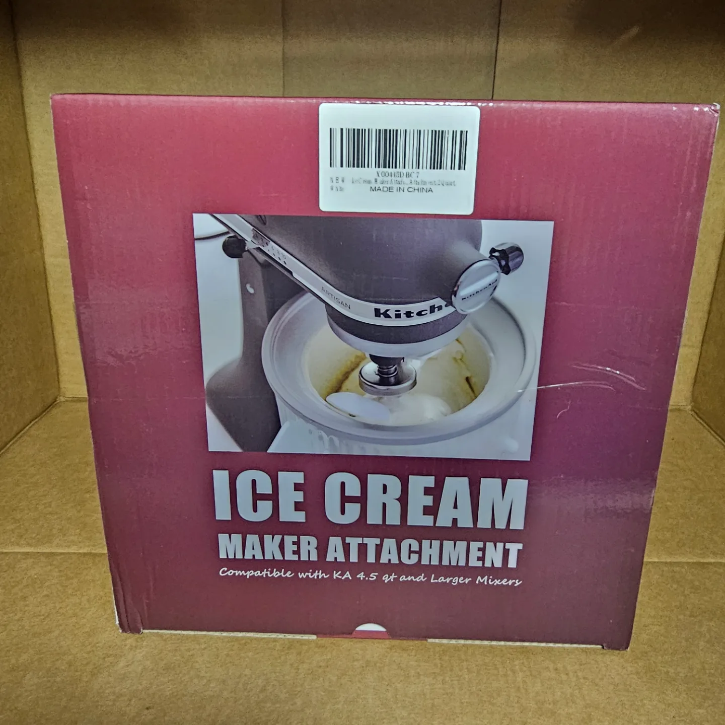 KitchenAid Ice Cream Maker Attachment - 2 Quart thumbnail
