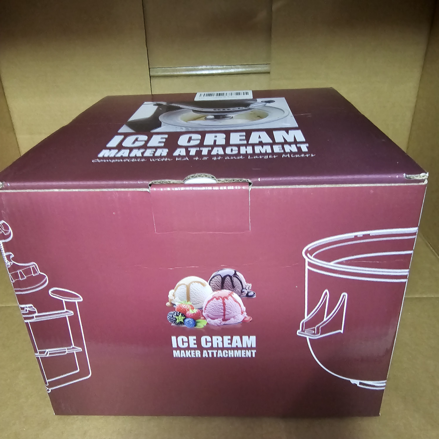 KitchenAid Ice Cream Maker Attachment - 2 Quart - photo 2