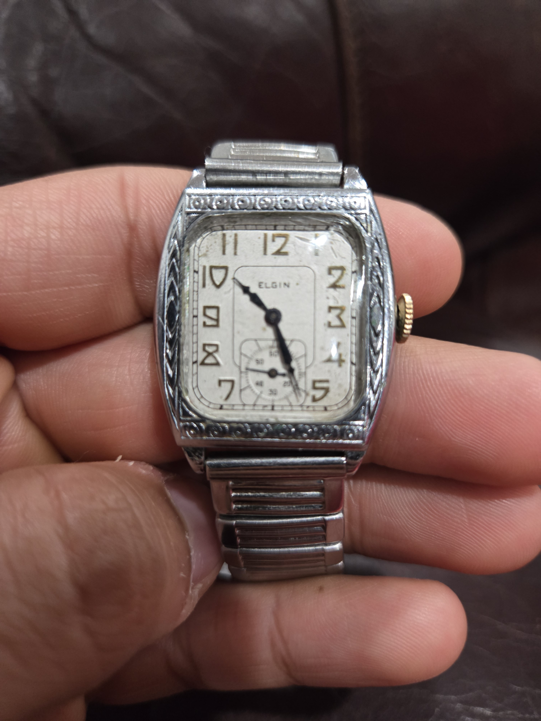Vintage Elgin Art Deco Wristwatch - photo 5
