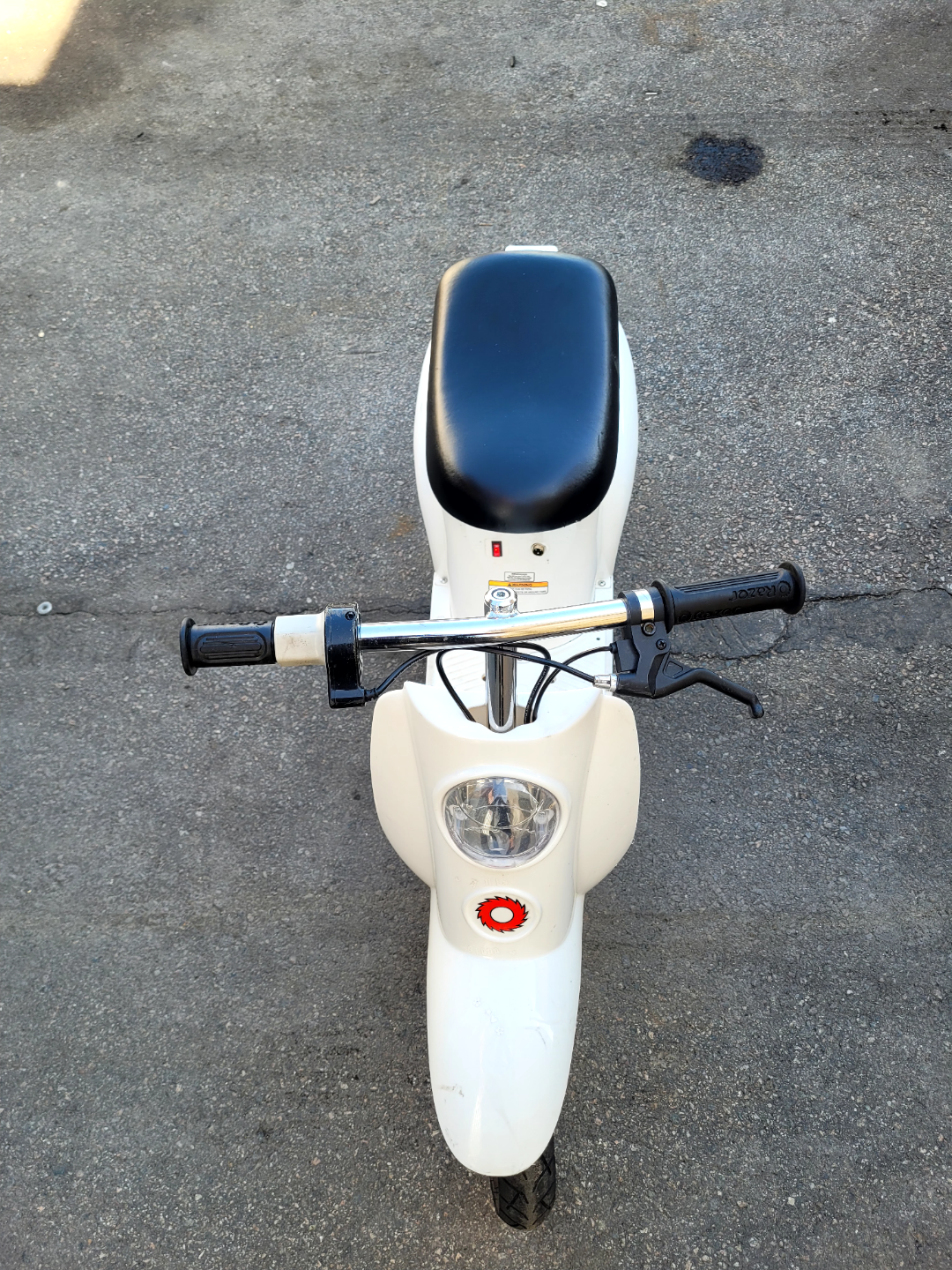 Kids' White Electric Scooter - photo 5