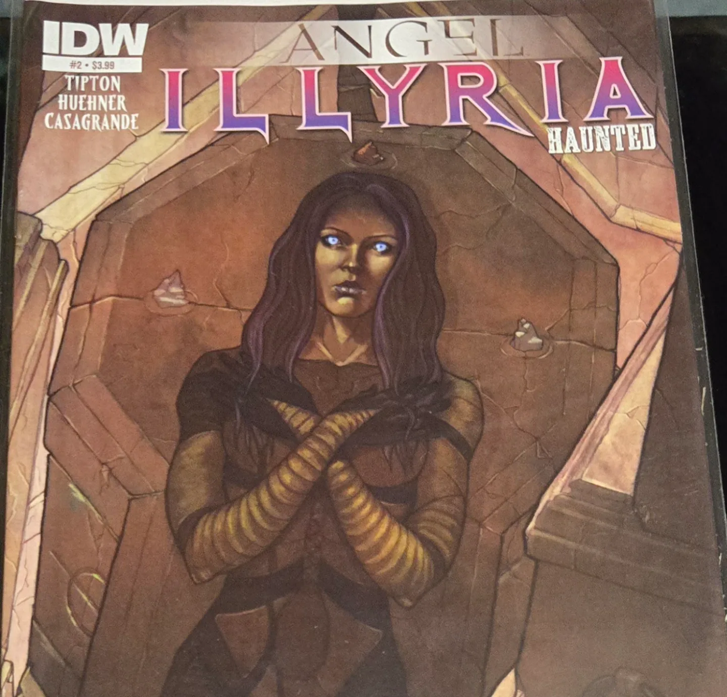 Angel Illyria Haunted Comic Books #1-4 image indicator(3)