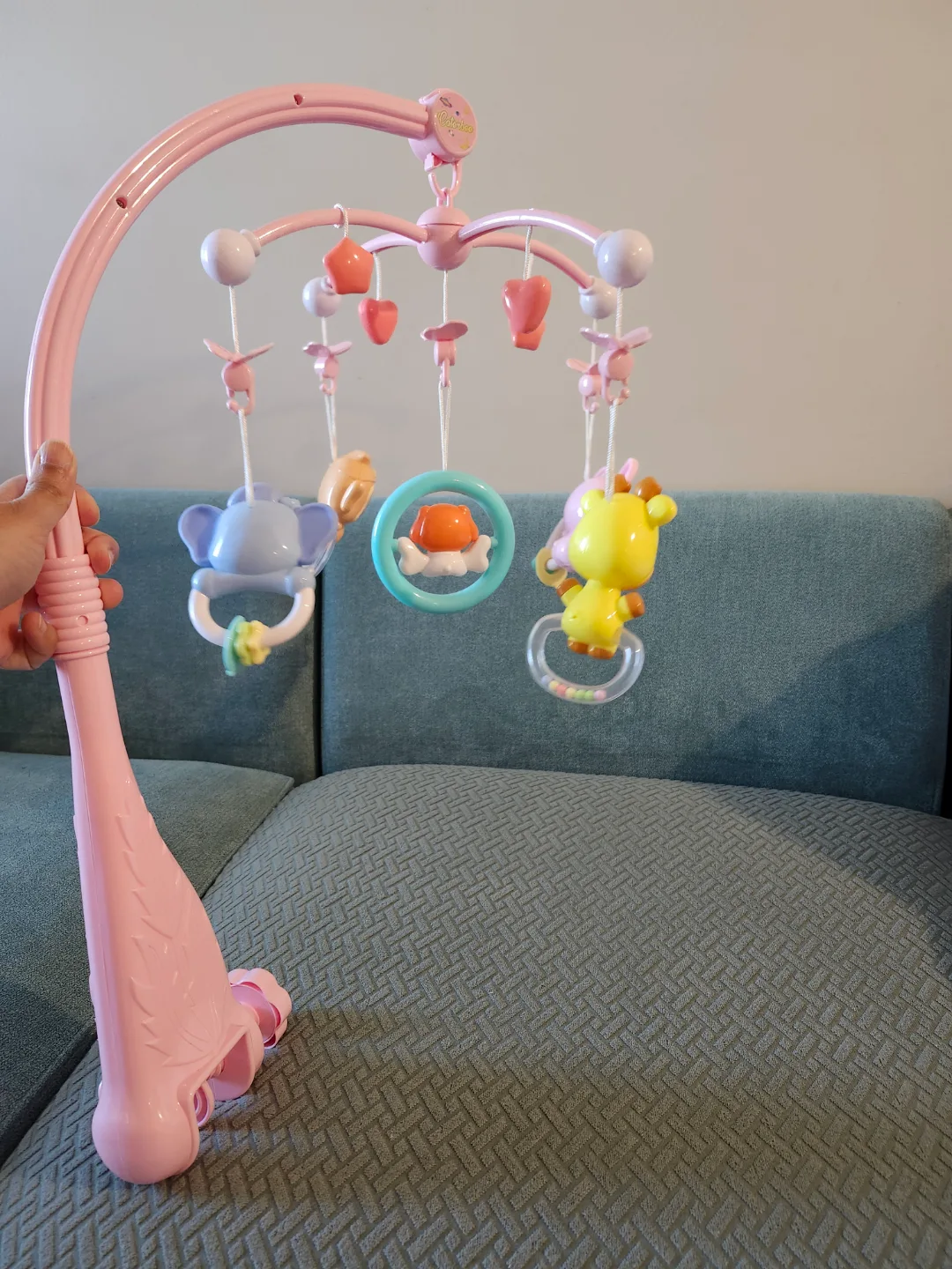 Baby Crib Mobile Toy with Hanging Toys thumbnail