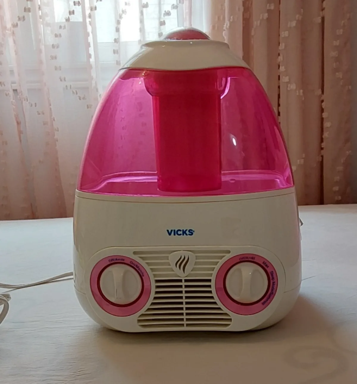 Vicks Warm Mist Humidifier - Pink thumbnail