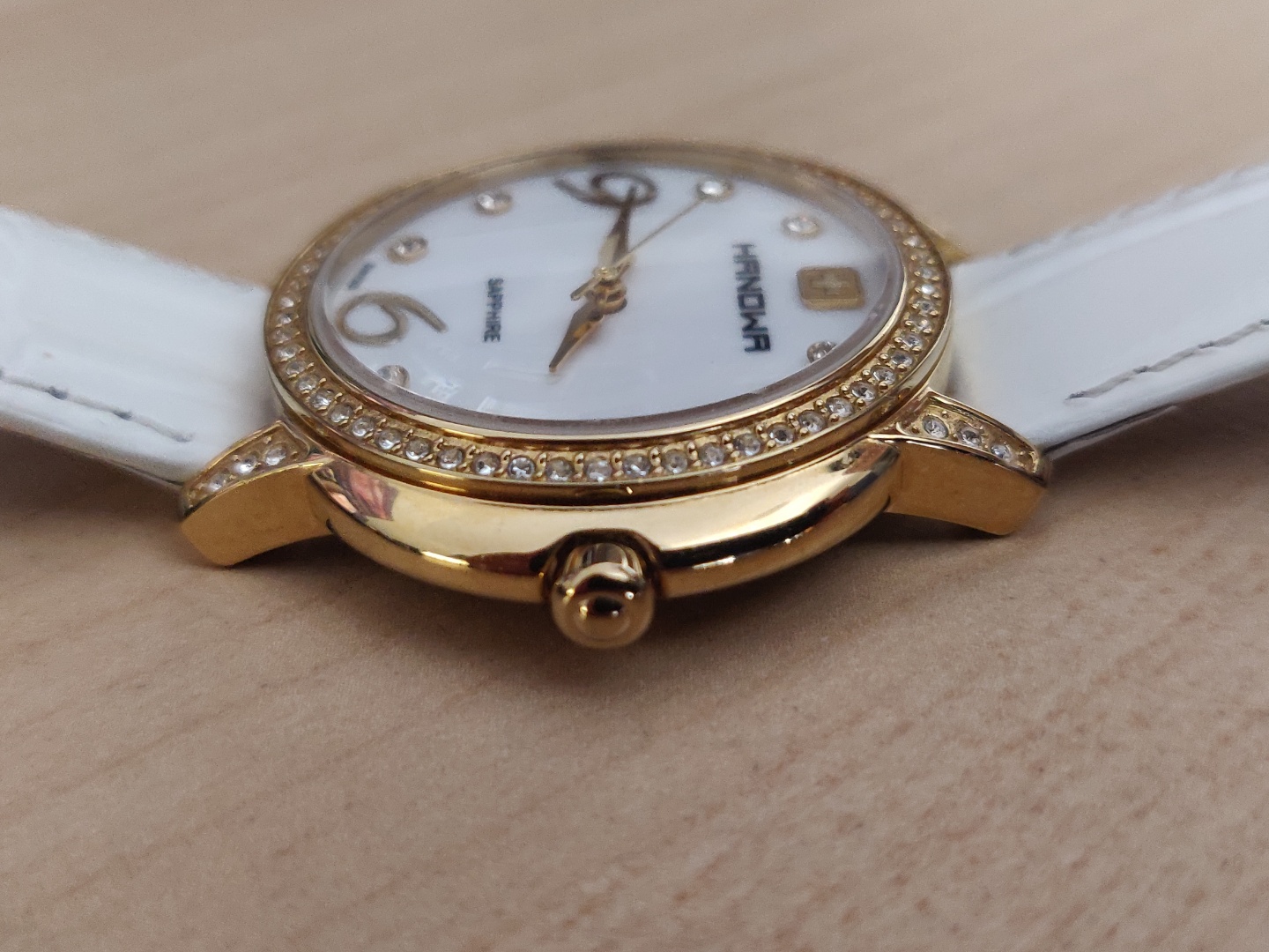 Hanowa Starlight Women's Quartz Watch with White Leather Strap - photo 3