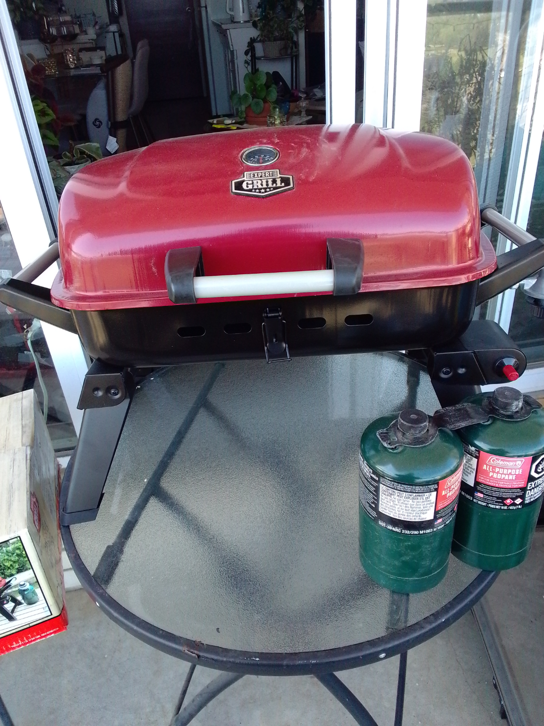 Expert Grill Red Portable Gas BBQ - photo 4