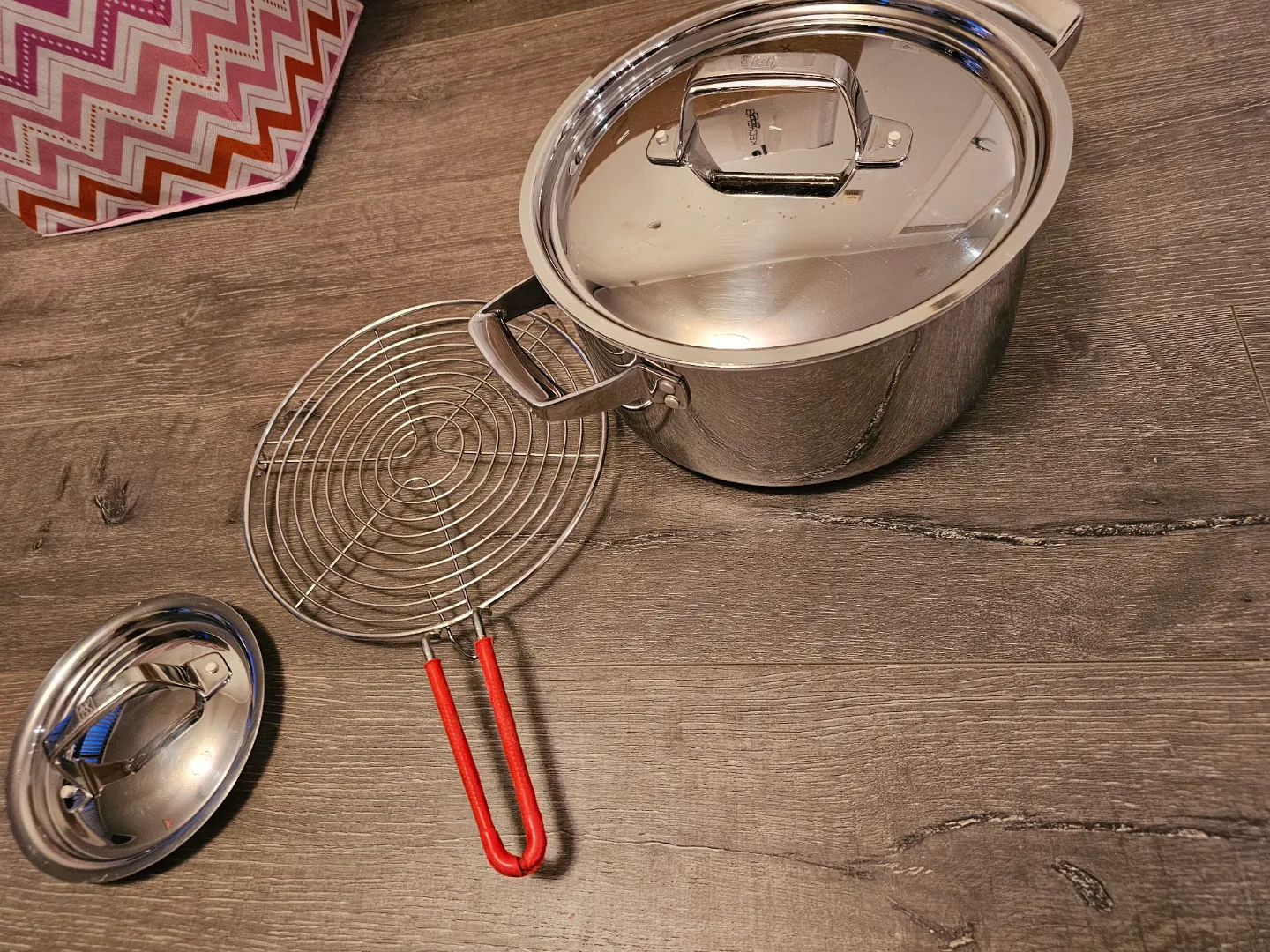 Assorted Kitchen Items Storage Containers & S.s pot thumbnail