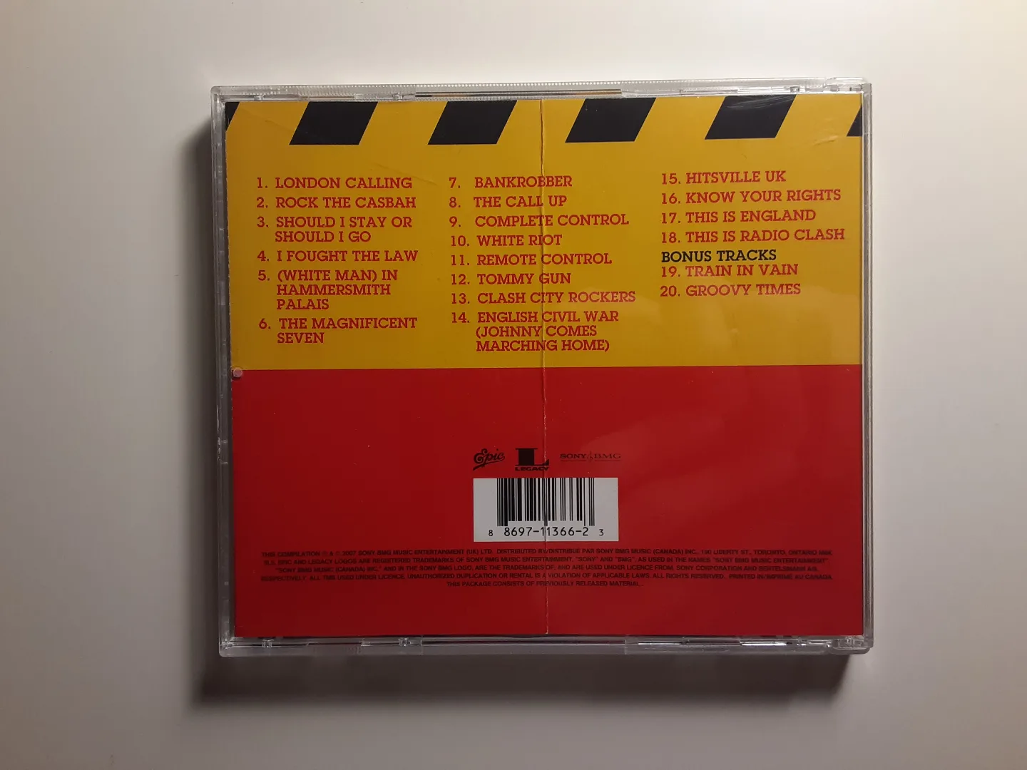 The Clash - The Singles | CD image indicator(3)