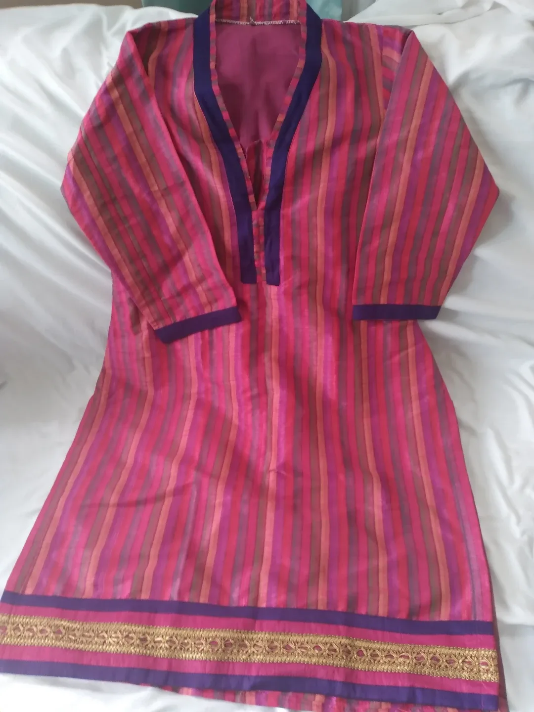 Striped tunic India thumbnail