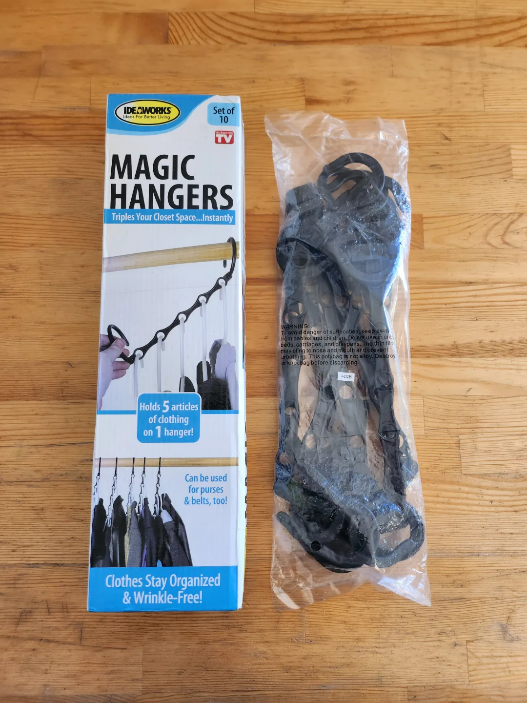 IDEAWORKS Magic Hangers Set of 10 thumbnail