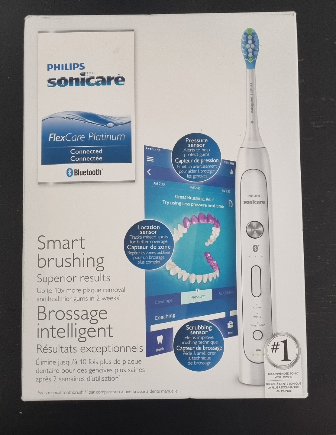 Philips Sonicare FlexCare Platinum Connected Electric Toothbrush