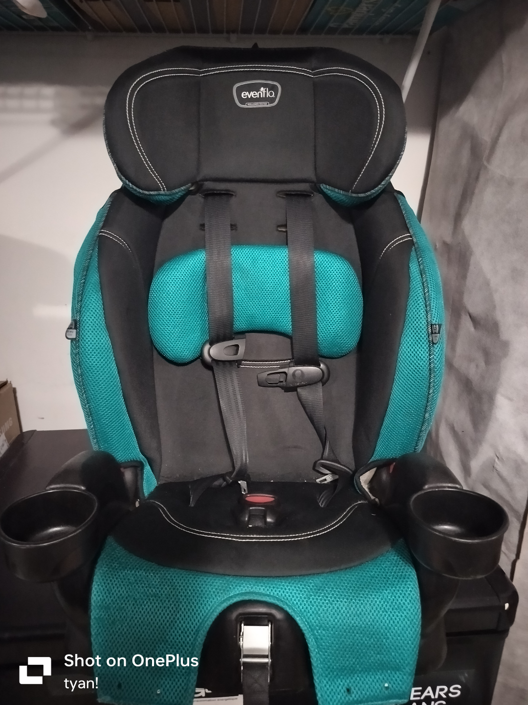 Evenflo Evolve All-in-One Car Seat - Teal - photo 2