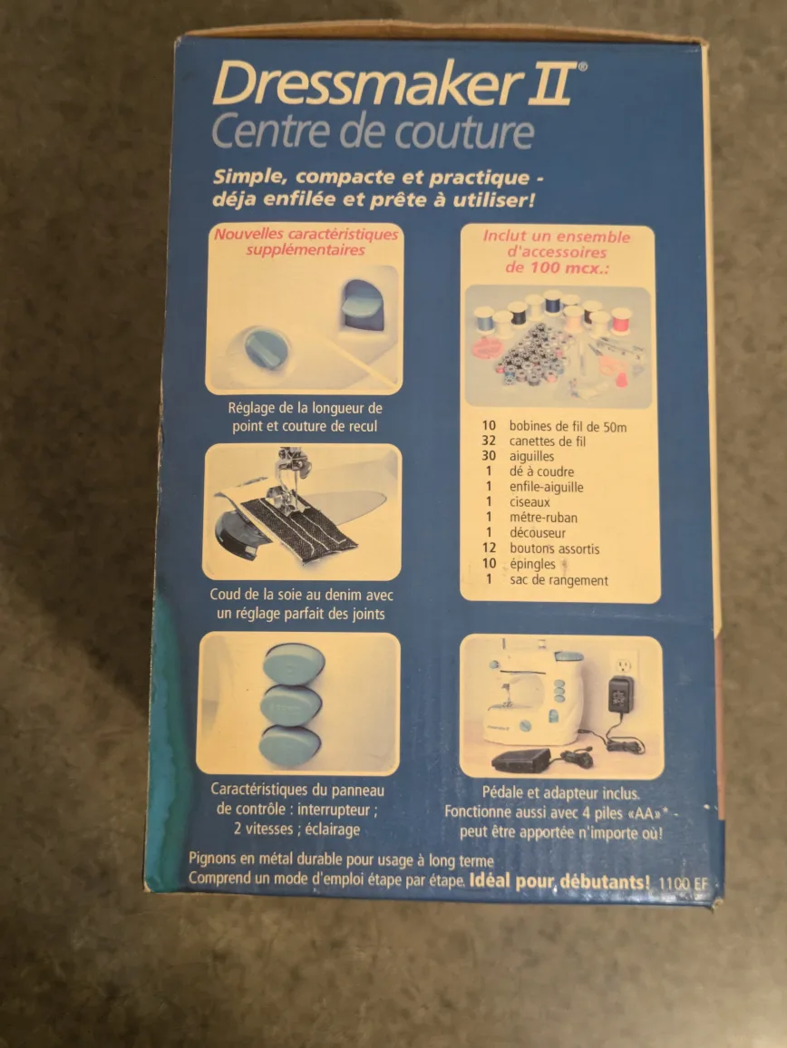 Dressmaker II Sewing Center - New in Box image indicator(2)