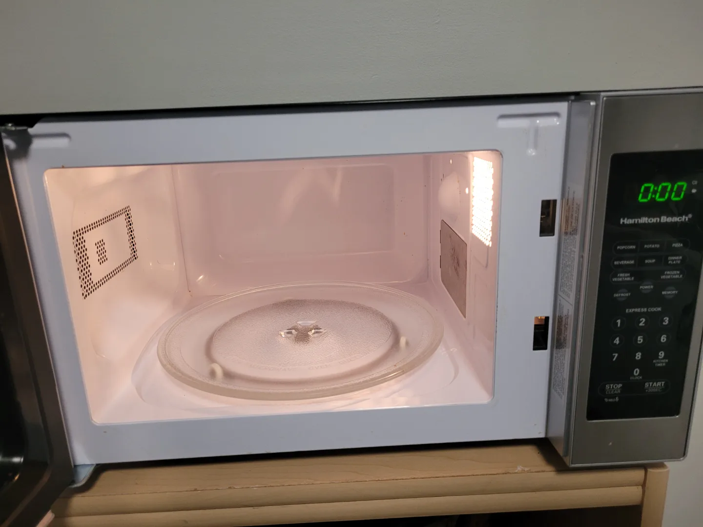 Hamilton Beach Microwave Oven image indicator(2)