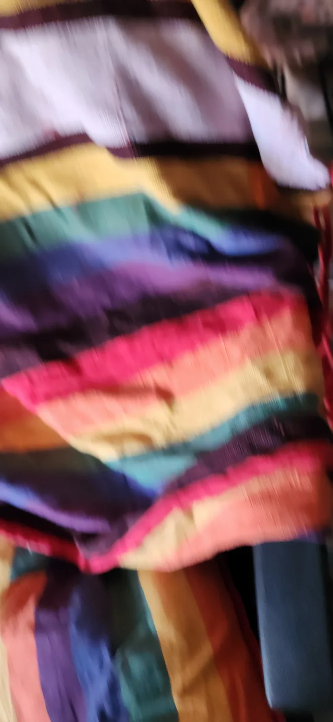 Rainbow Striped Hammock with Pillow🏒 image indicator(4)