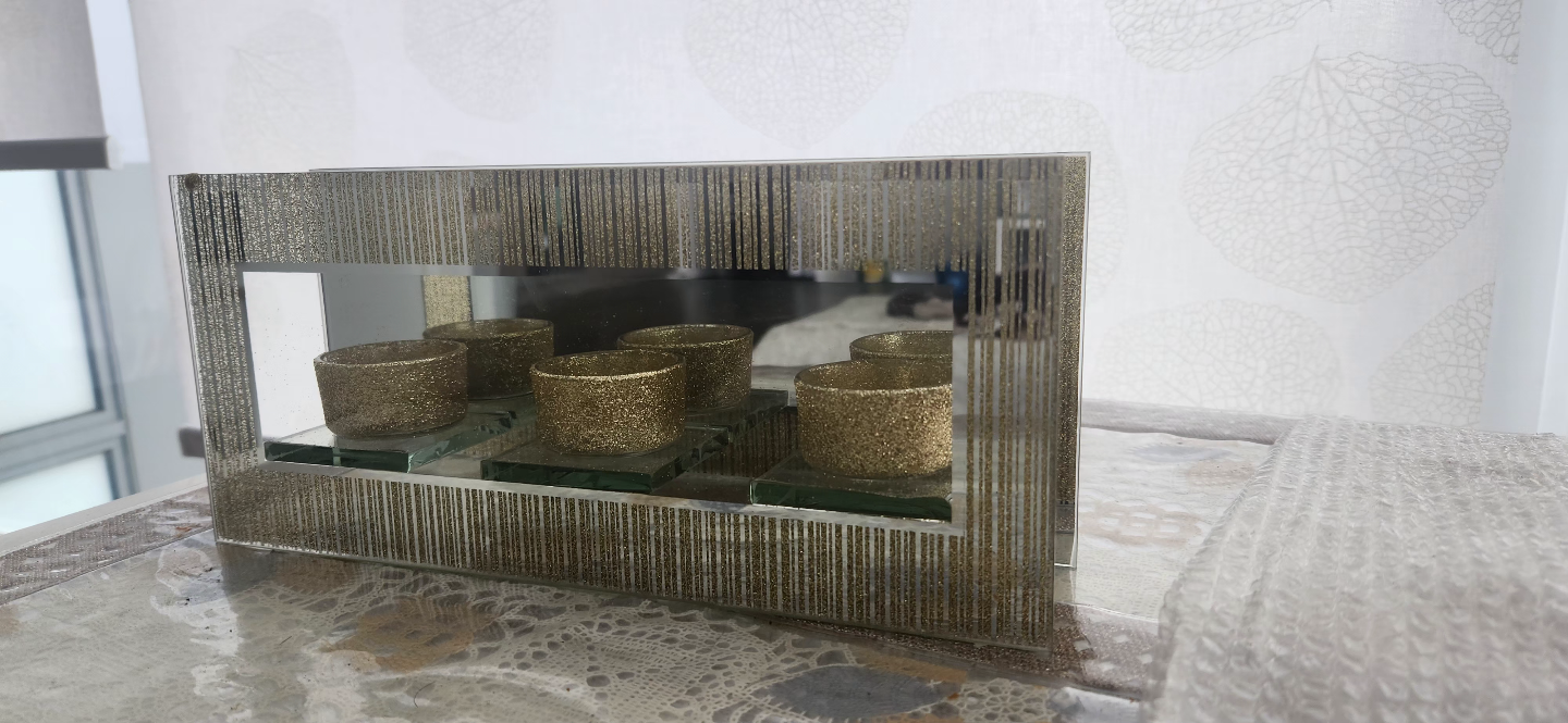 Mirror Tealight Holder (Holiday Stuff Glitter) - photo 2