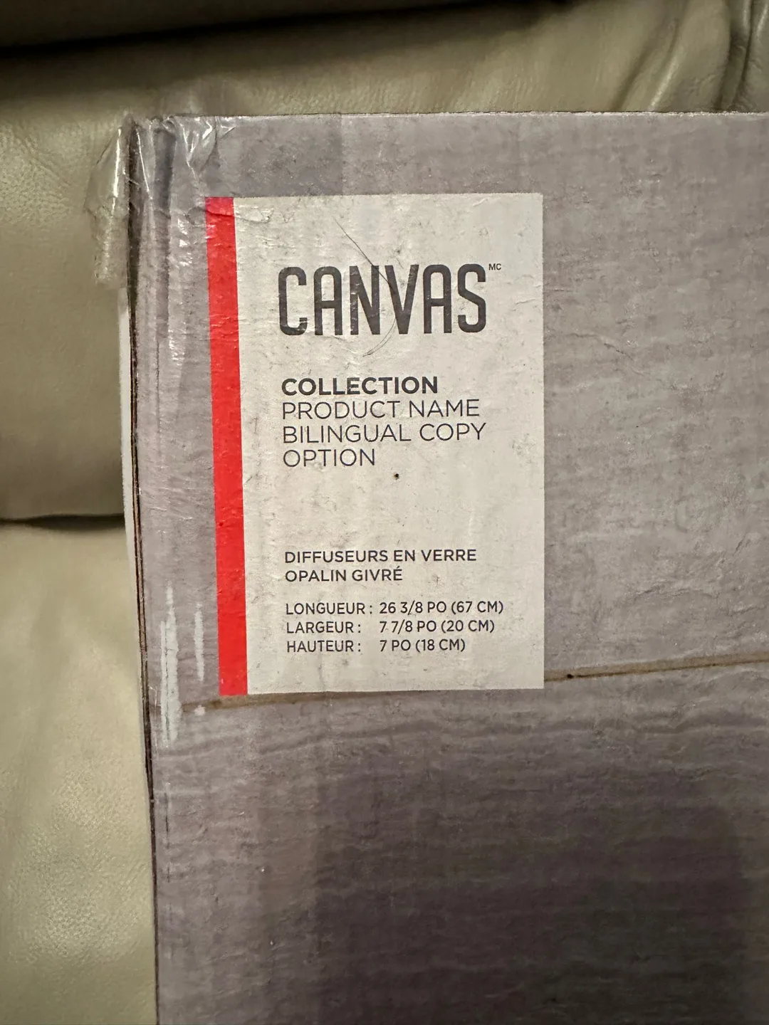 Canvas Opalín Givre 3-Light Vanity Light Fixture image indicator(2)