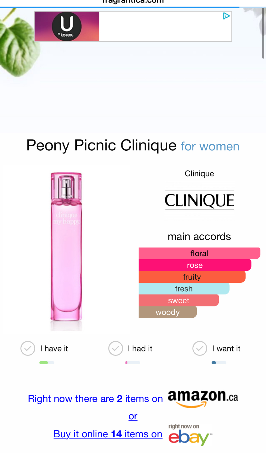 Clinique my happy. Cocoa & Cashmere Eau de Parfum 15ml - photo 4