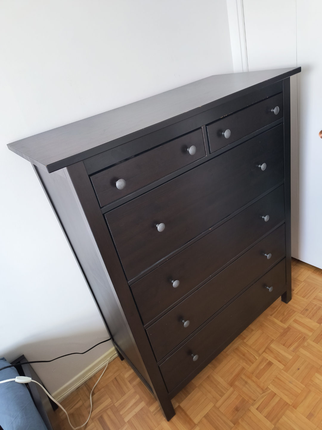 IKEA HEMNES 6-drawer chest - Black-brown - photo 3