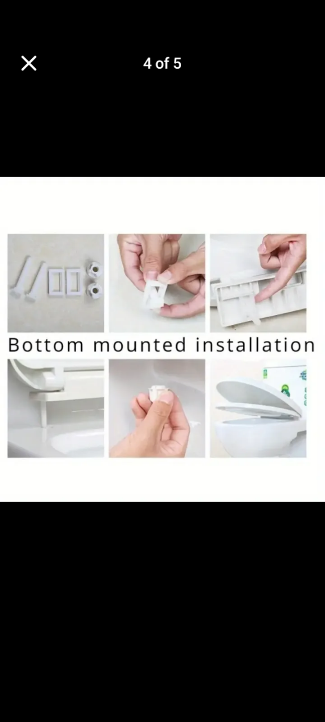 U-Shaped Soft Close Toilet Seat Cover - photo 4