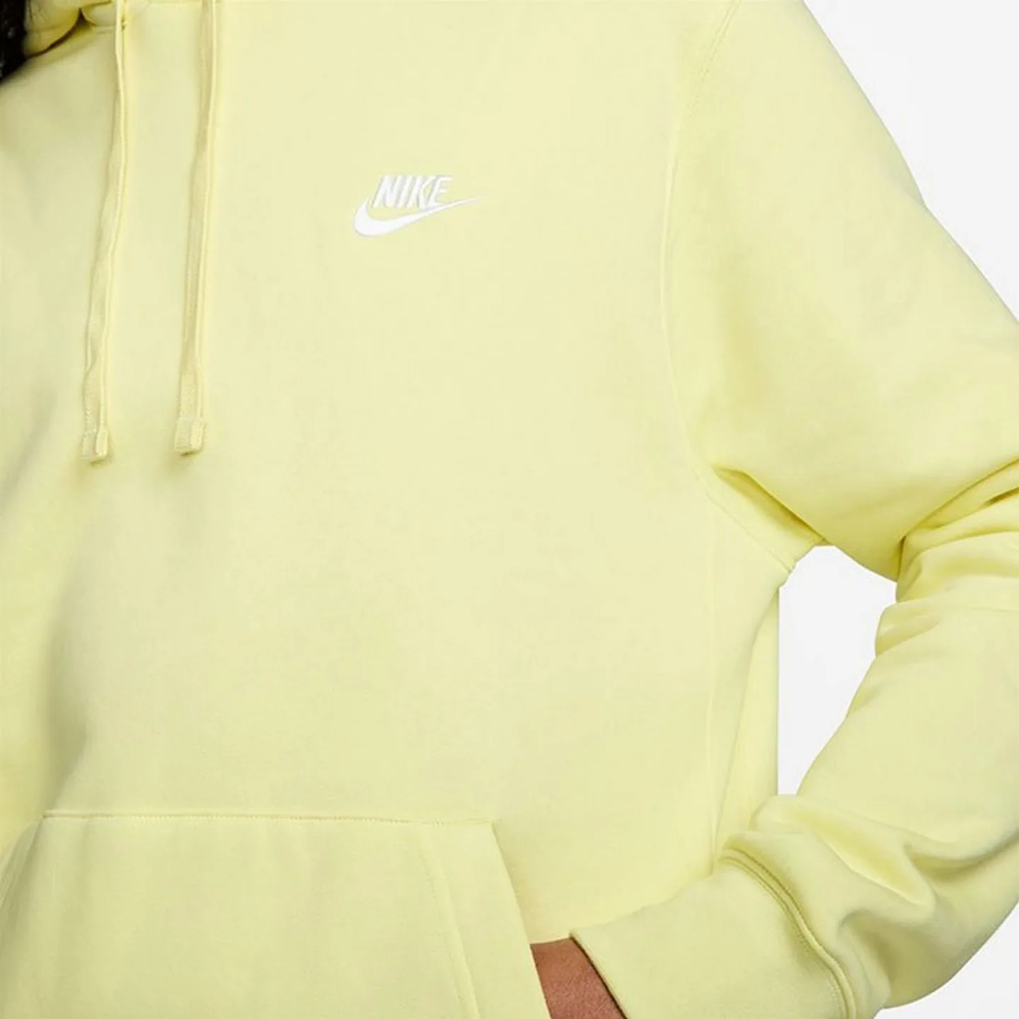 Nike Sportswear Club Fleece Hoodie - Pale Ivory thumbnail