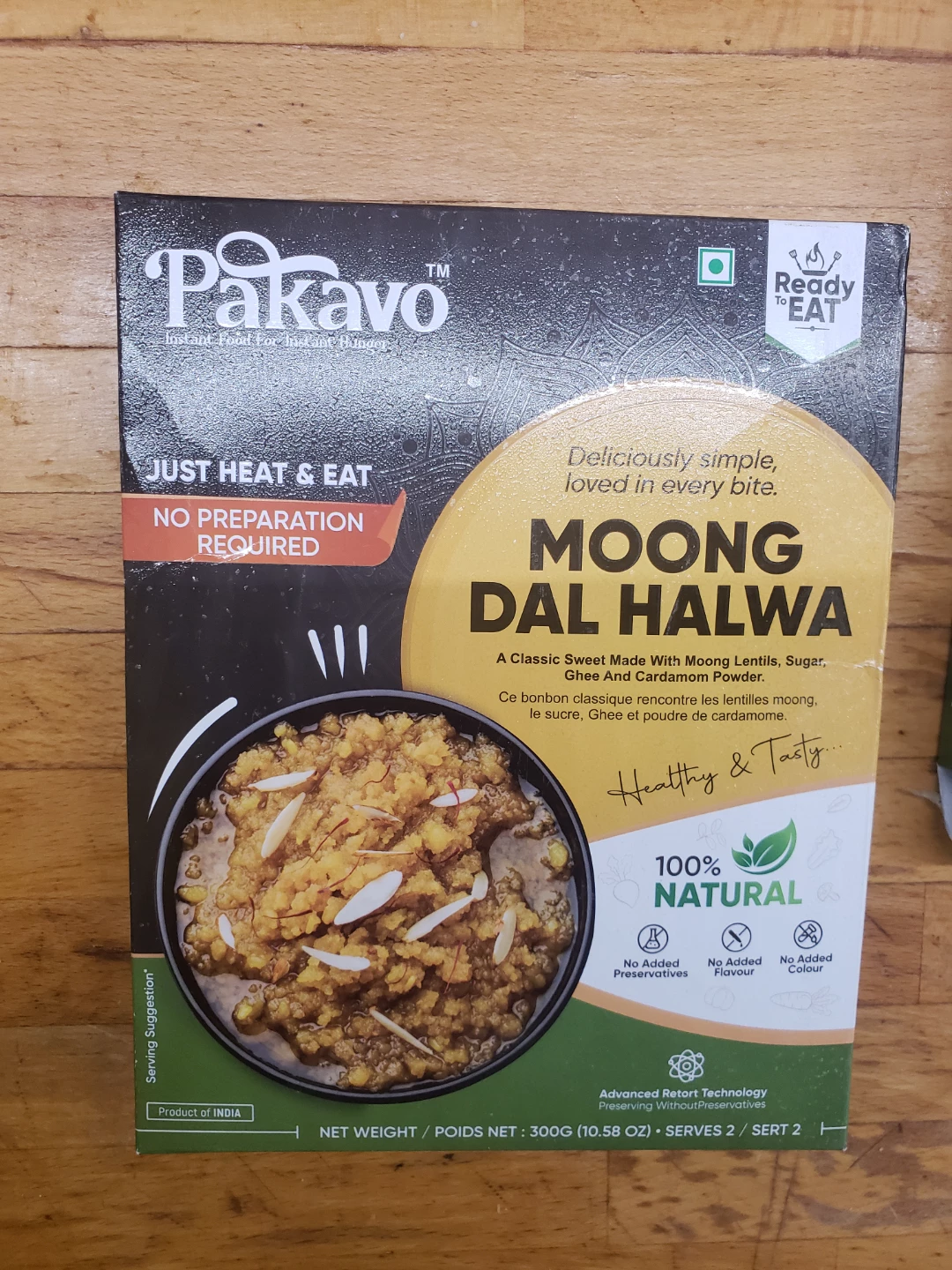 Bulk Lot - Pakavo Moong Dal Halwa - Ready to Eat