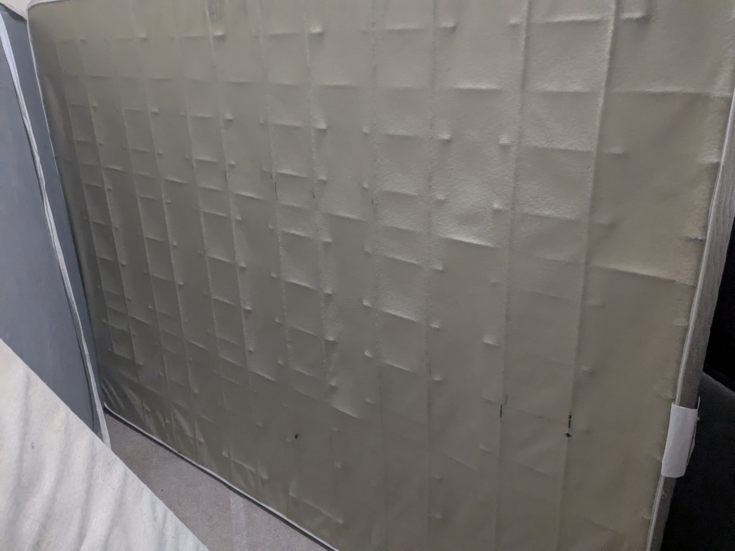 free queen spring box and headboard