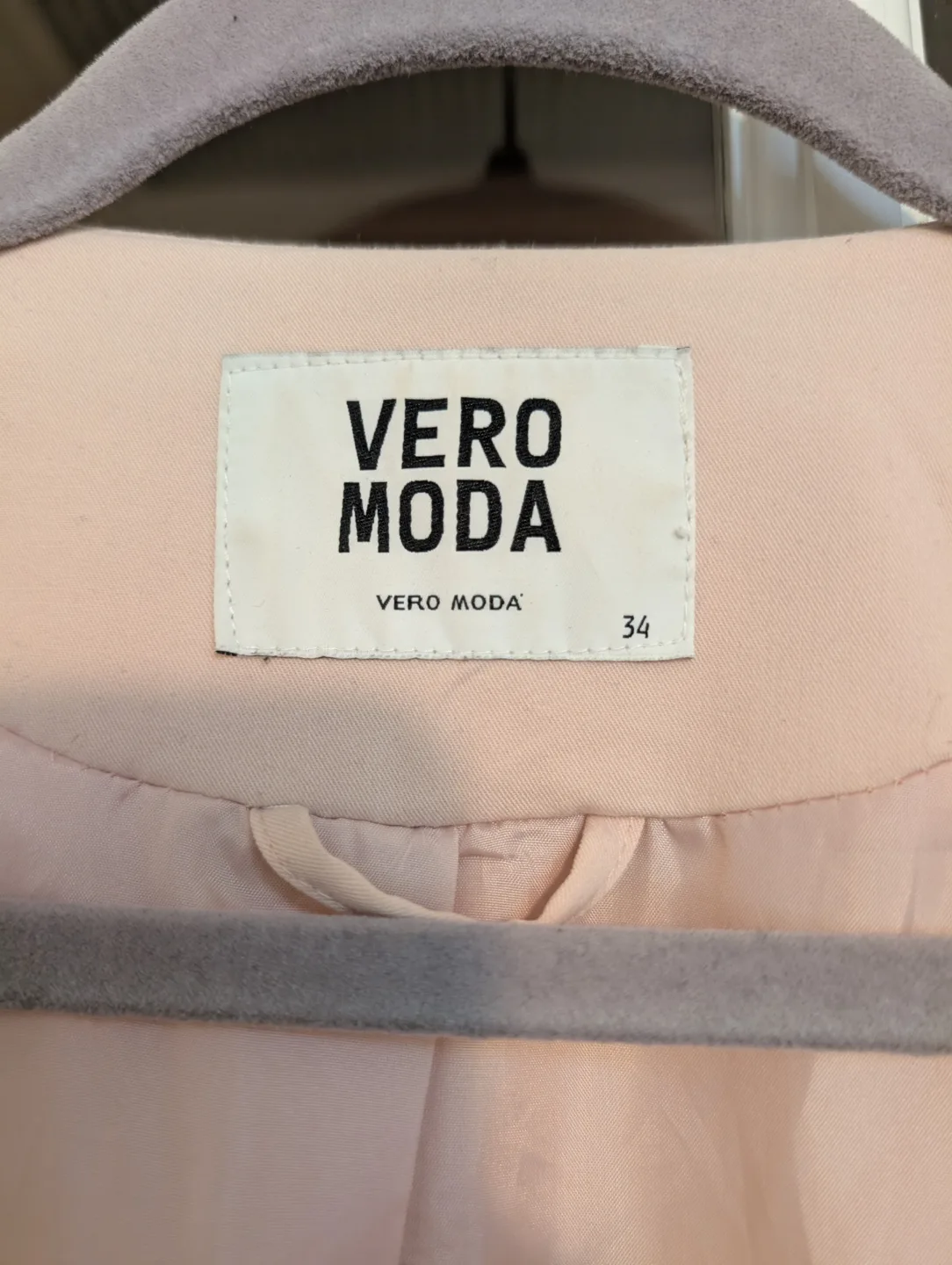 Vero Moda Pink Blazer Size 34 image indicator(4)