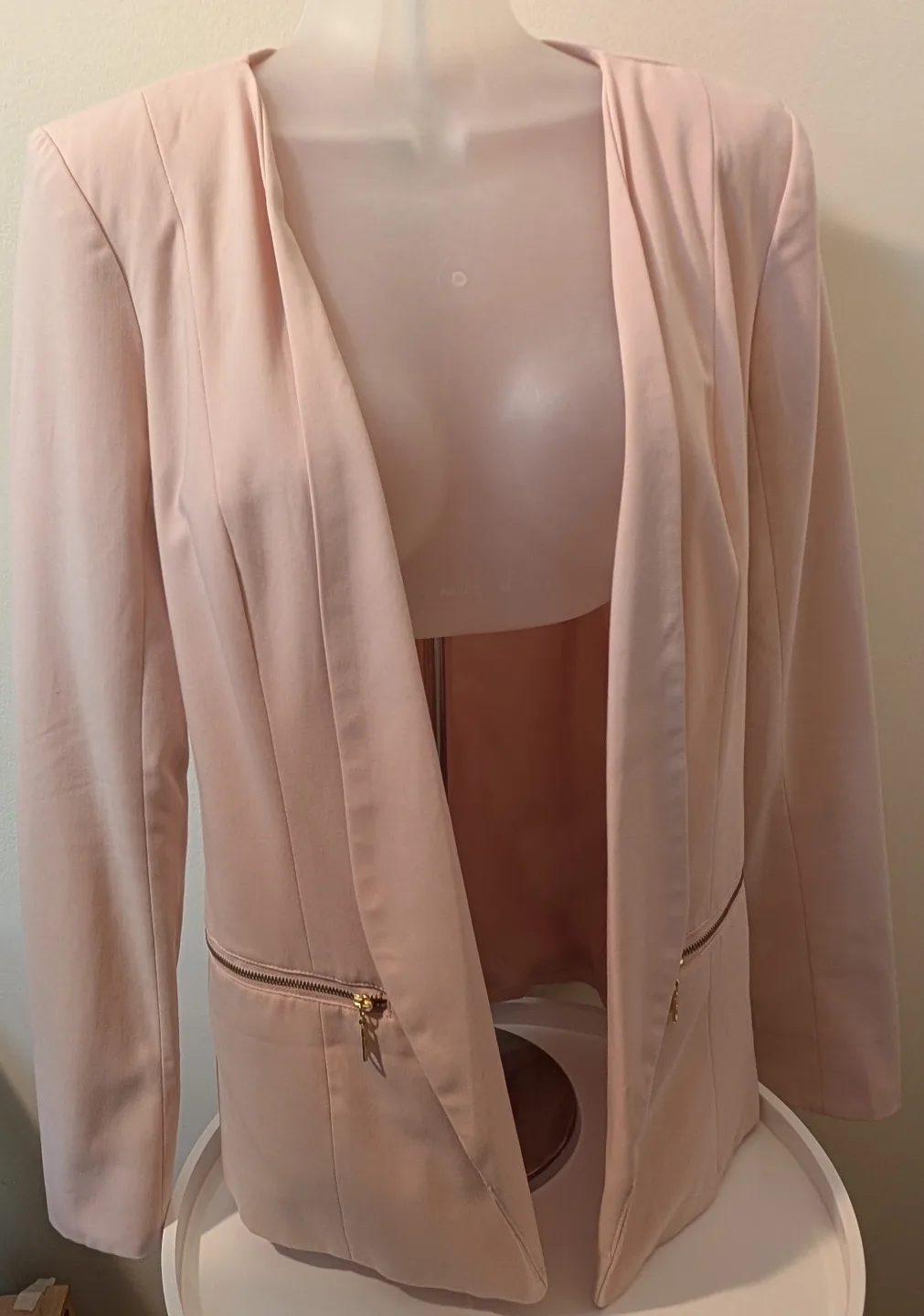 Vero Moda Pink Blazer Size 34 image indicator(9)