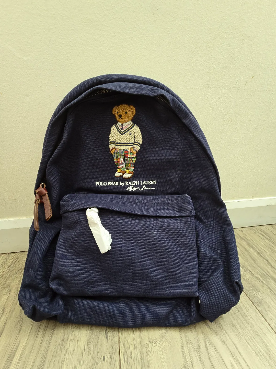 Polo Bear by Ralph Lauren Backpack - Navy Blue thumbnail