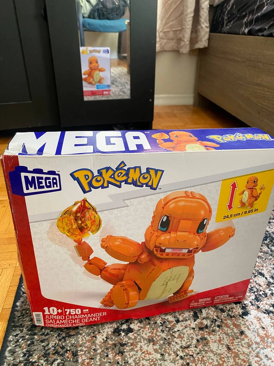 Mega Pokémon Jumbo Charmander Building Set
