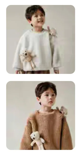 Adorable Teddy Bear Sweaters - Size 90/52 image indicator(2)