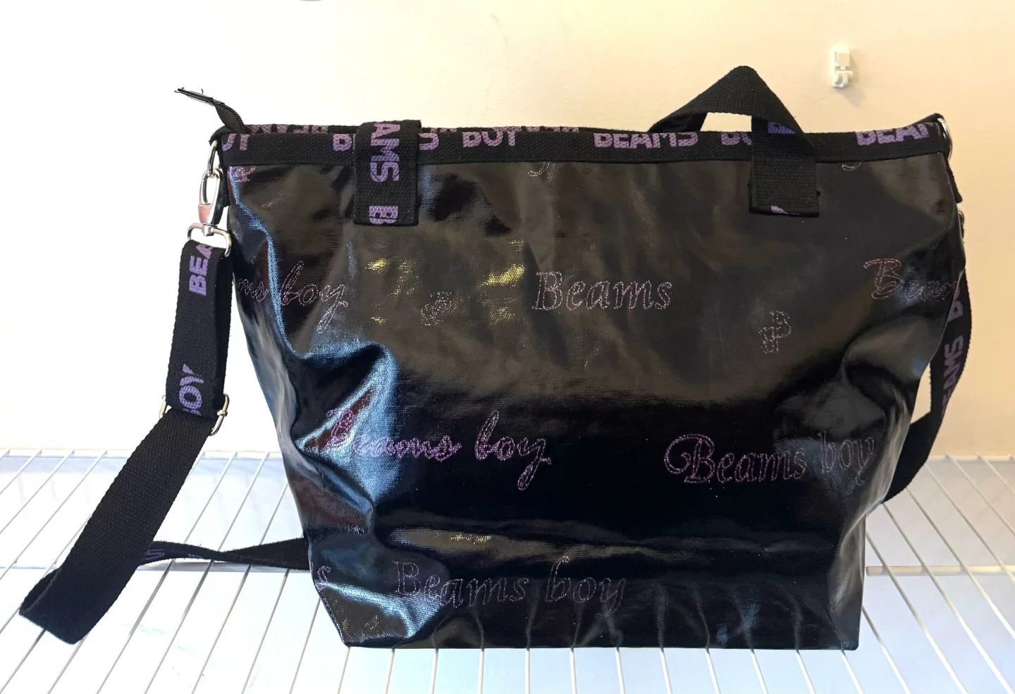 Beams Boy Black Tote Bag thumbnail