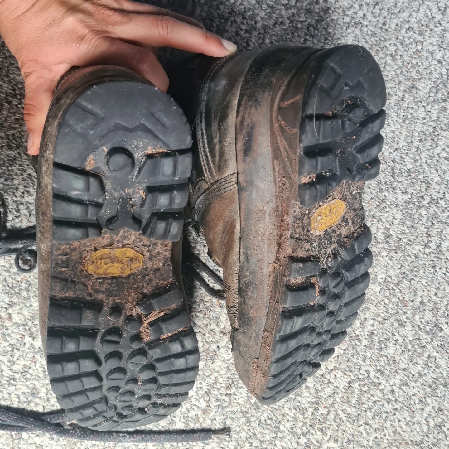 #freecycle Free Well-Used Meindl Hiking Boots image indicator(5)