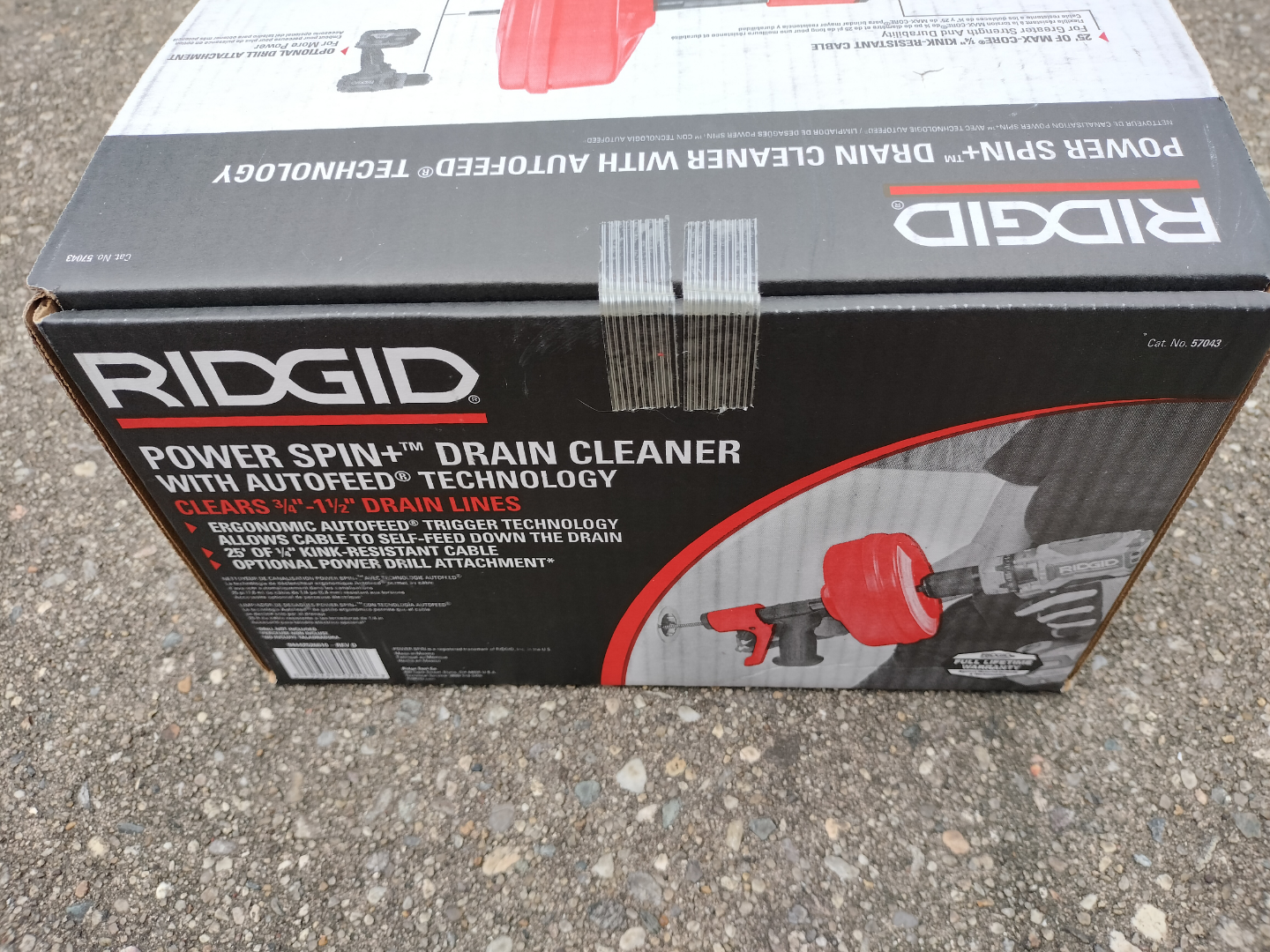 RIDGID Power Spin Drain Cleaner with Autofeed Technology - photo 3