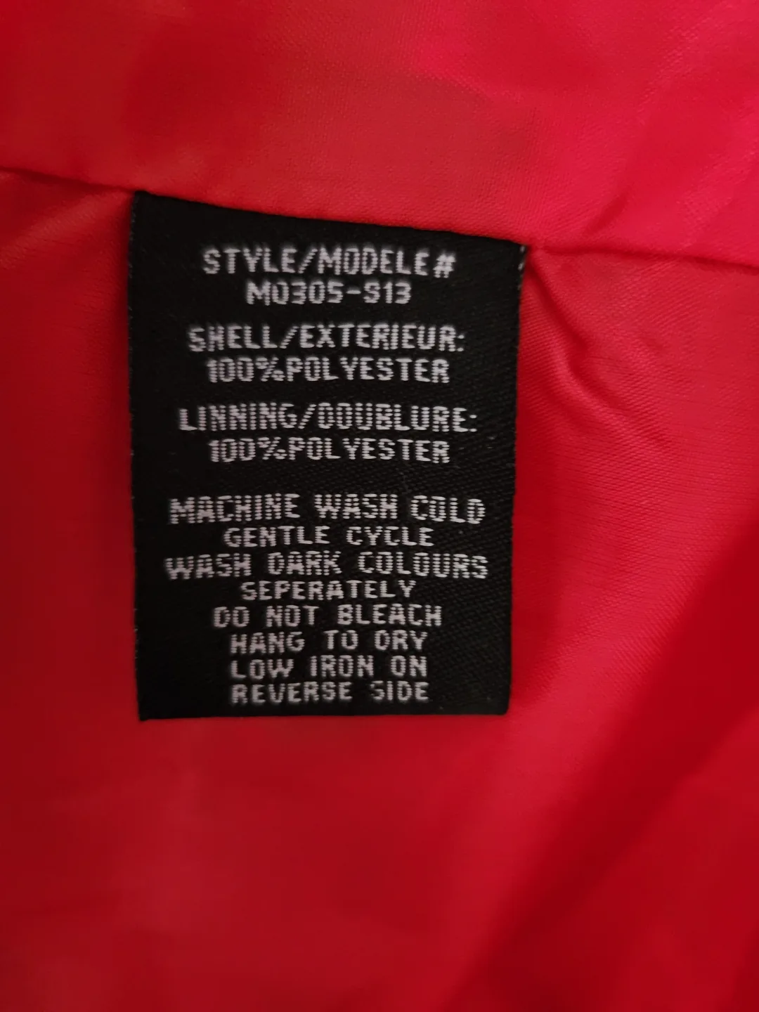 INC International Concepts Red Trench Coat - Size M image indicator(4)