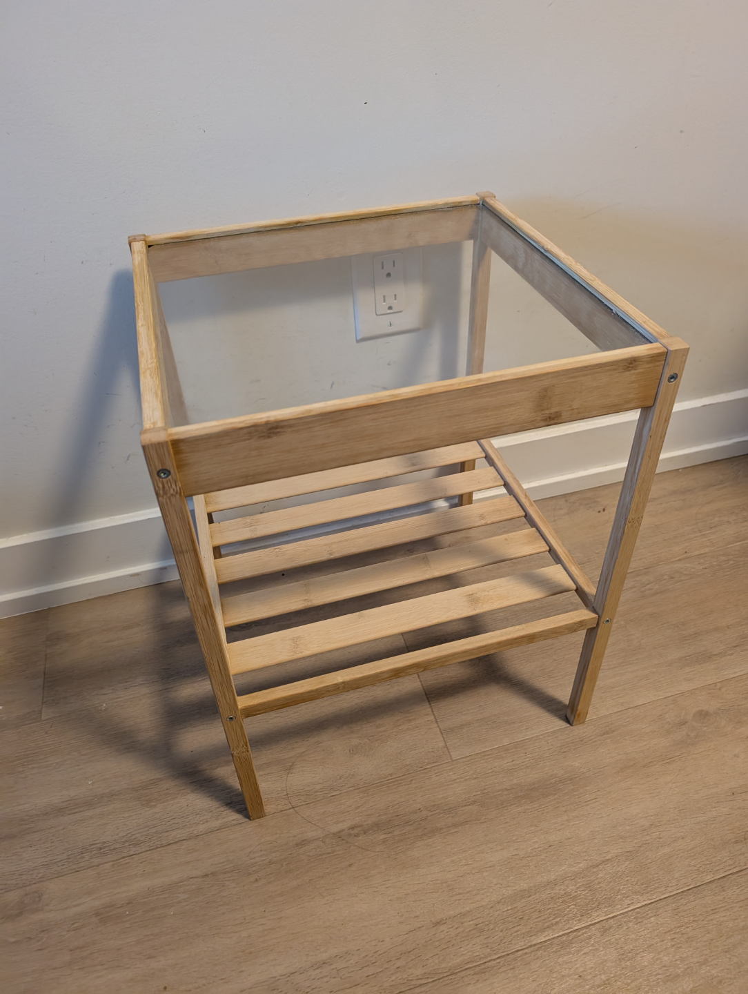 IKEA NESNA Bamboo Nightstand - photo 2