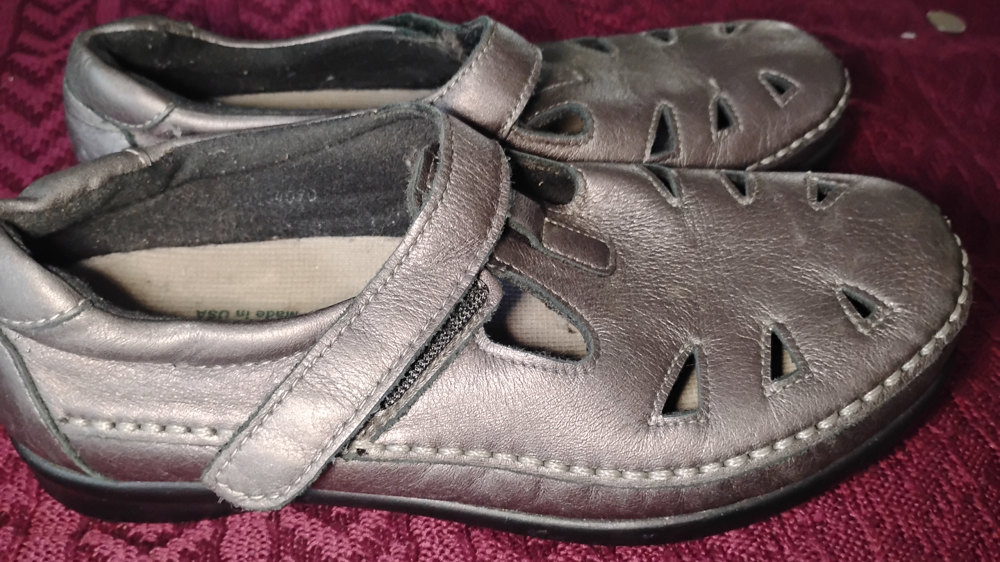 🏒Girls Size 6: SAS Tripad Comfort Leather Sandals - photo 2