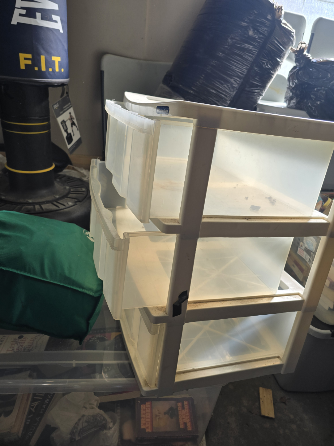3-Drawer Plastic Storage Organizer