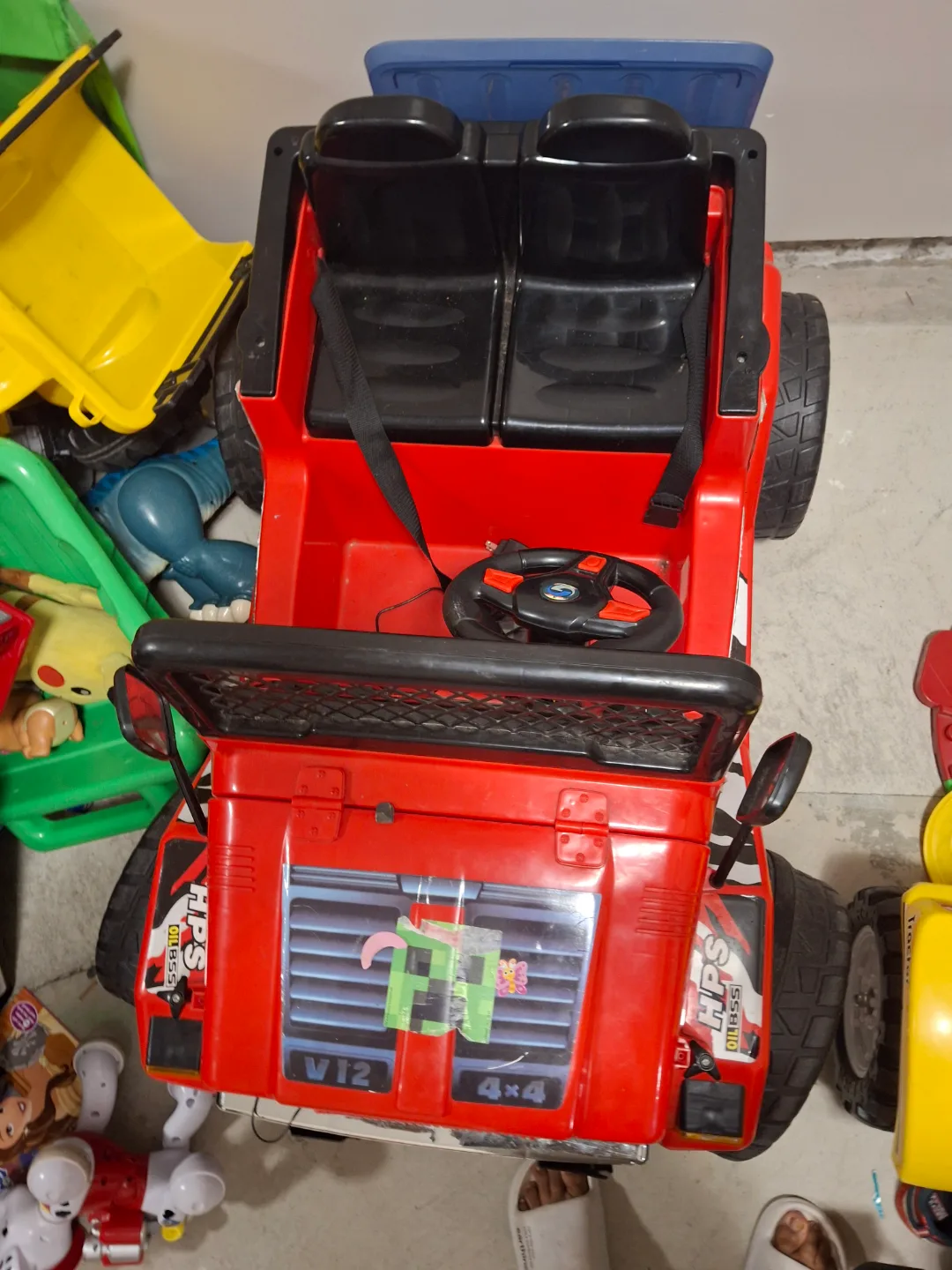 Kids' Ride-On Jeep Toy Car image indicator(4)