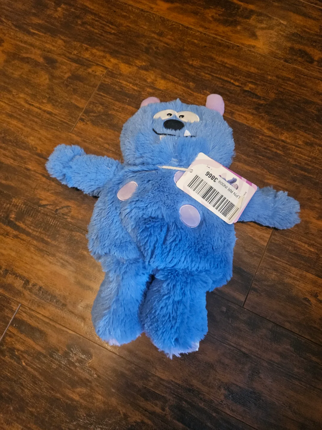 Blue Monster Warmies Cozy Plush Heatable Lavender Scented image indicator(2)