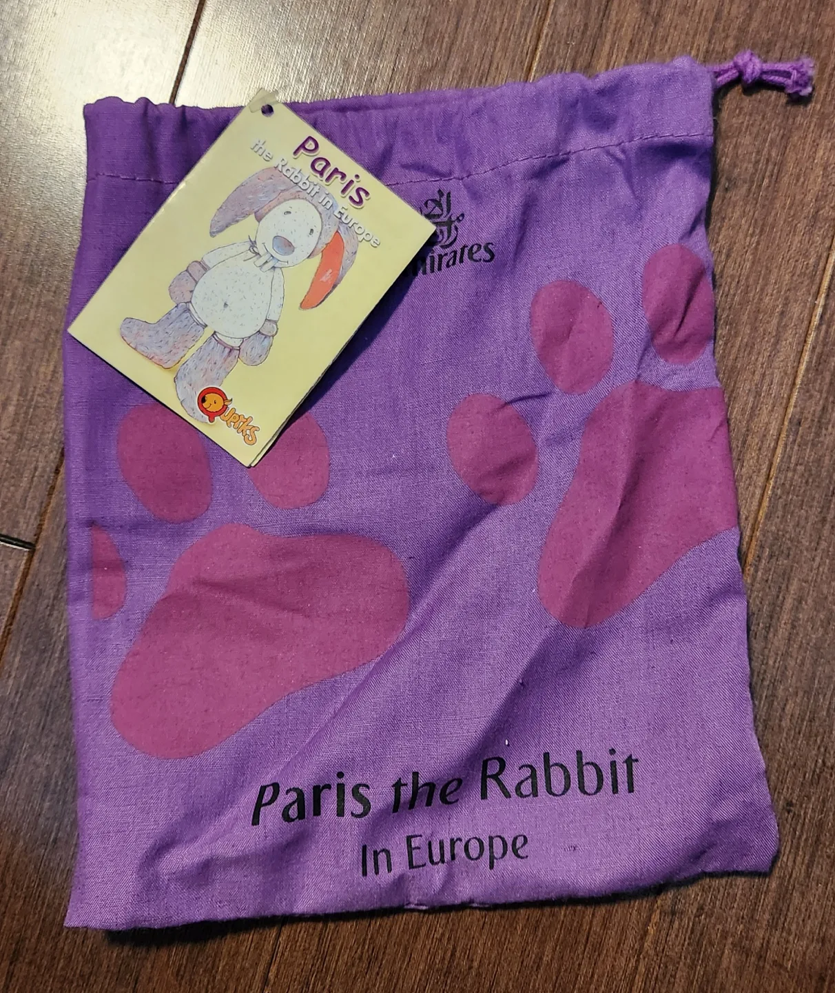 🏒 Pink Drawstring bag w/small items image indicator(7)