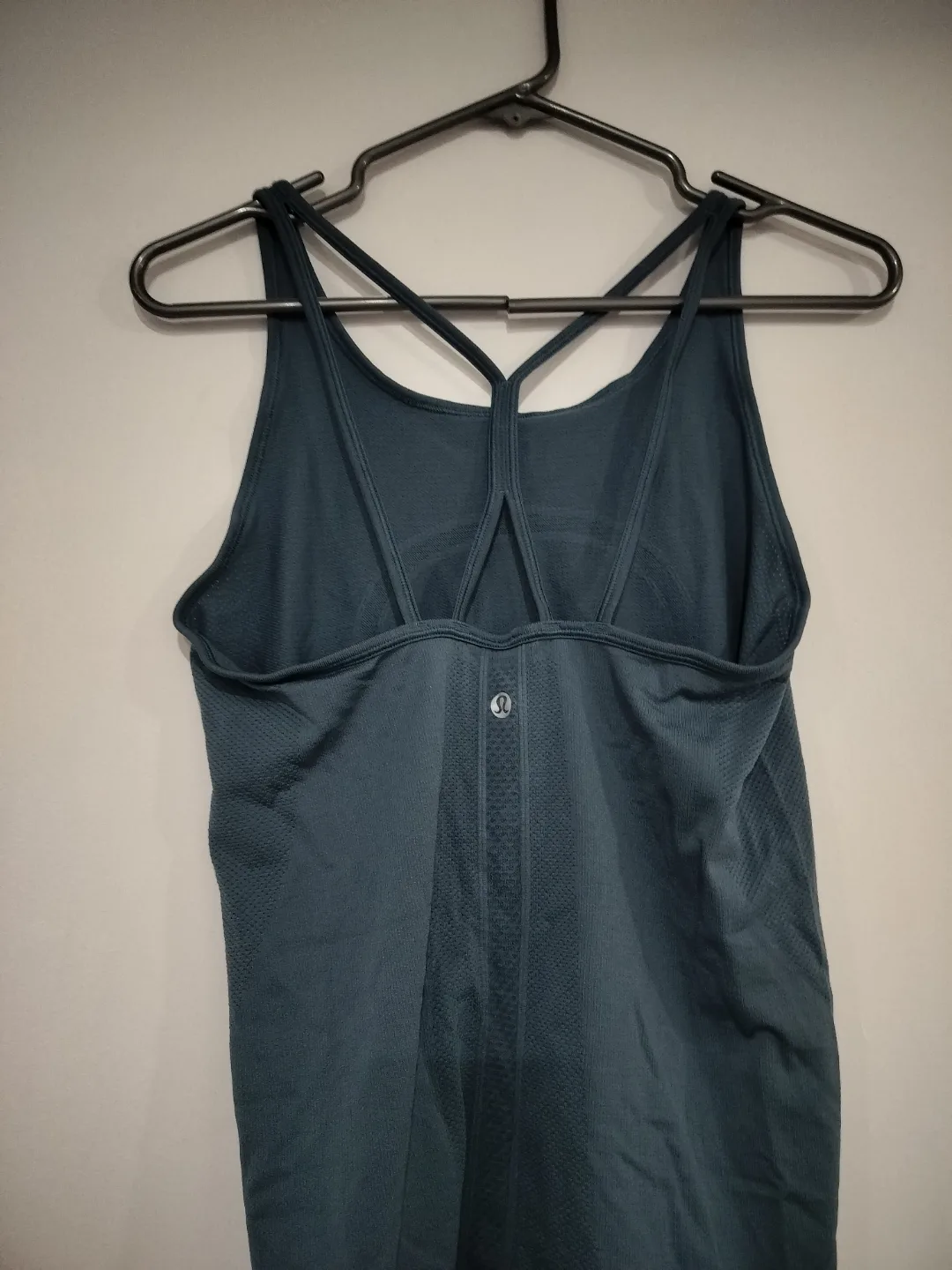 Lululemon Deep Teal Cross-Back Tank Top image indicator(3)