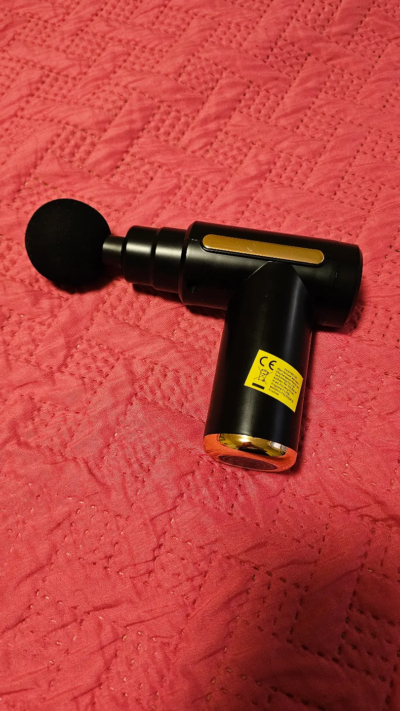 🧡 Portable Handheld Percussion Muscle Massage Gun image indicator(2)