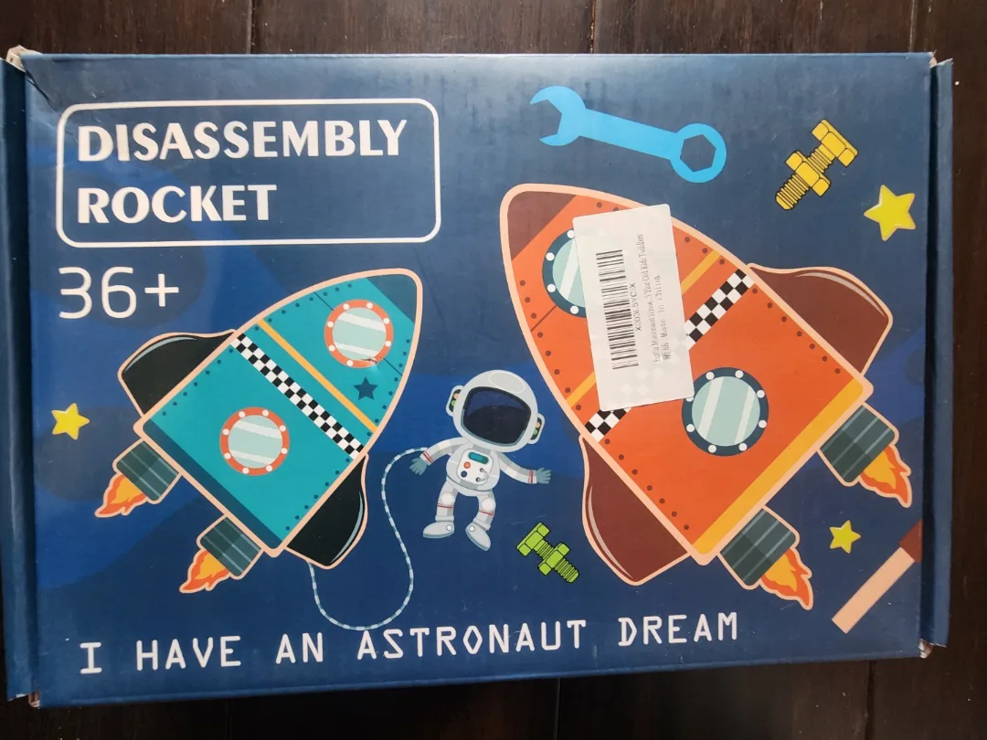 Disassembly Rocket Toy -Kids Aged 36+ thumbnail